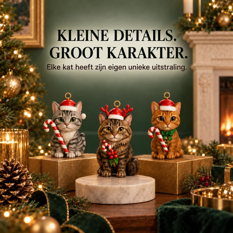Merry Meow™ | 24 Kerstornamenten